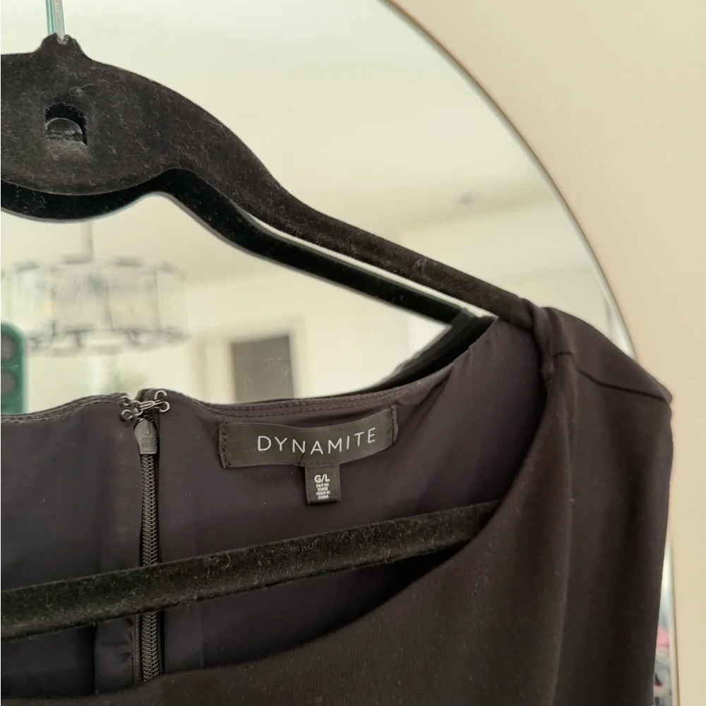 Dynamite Black Mini Dress - Picture 5 of 5
